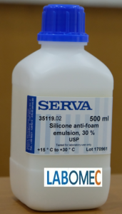 Silicone antifoam emulsion 30% Serva